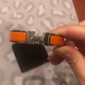 SOLDHermes clic clac orange